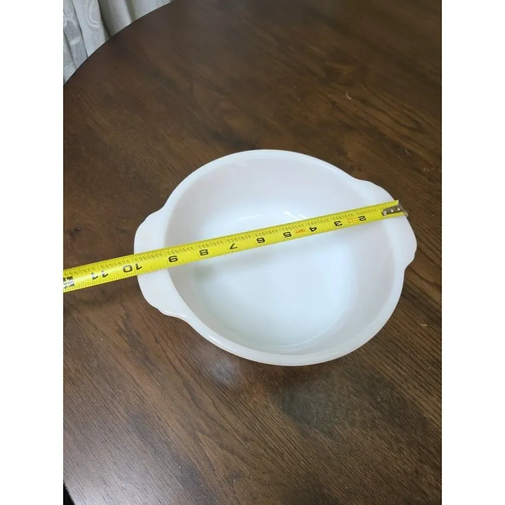 Anchor Hocking FIRE-KING PEACH LUSTER 1½ QUART CASSEROLE Dish‎ 433 Vintage